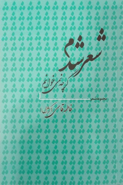 شعر شدم گرچه نمی خوانیم