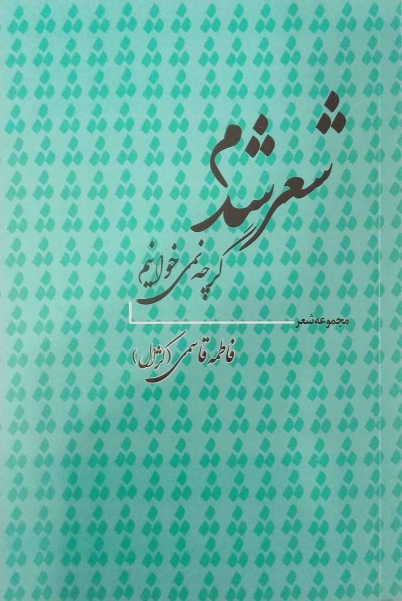 شعر شدم گرچه نمی خوانیم